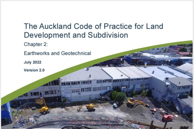 Auckland Council releases updated Earthworks & Geotechnical Code of